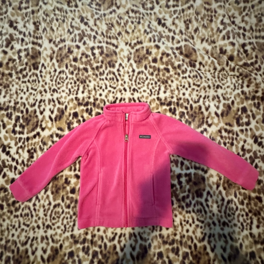 Columbia Vibrant Pink Fleece Jacket